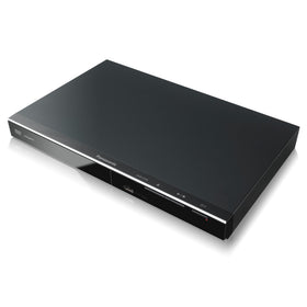 Panasonic DVD-S700 disc tray open illustrating smooth disc loading benefit