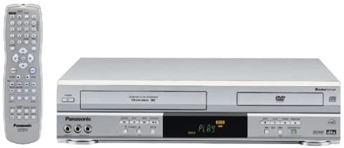 Panasonic DVD/VCR combo unit renewed for versatile home entertainment and easy media playback