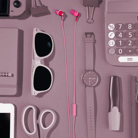 Panasonic ErgoFit Earbuds ergonomic fit with three earpad sizes for secure wear
