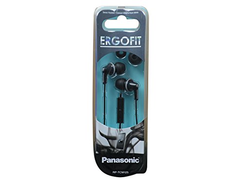 Inline control and microphone area of Panasonic ErgoFit for easy call management