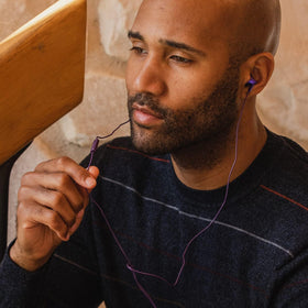 Large 9mm drivers deliver clear highs and punchy bass in Panasonic ErgoFit