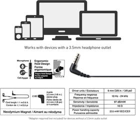Compatible with smartphones and laptops for versatile everyday use.
