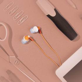 Panasonic ErgoFit ergonomic design conforms to ears for long lasting comfort