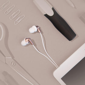Panasonic ErgoFit RP-HJE120 rose gold color options to match style