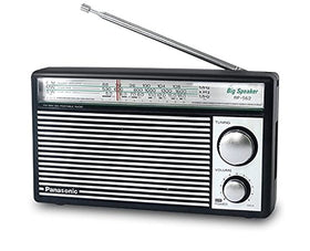 Panasonic RF-562D front panel showing dial and tuner for easy station selection