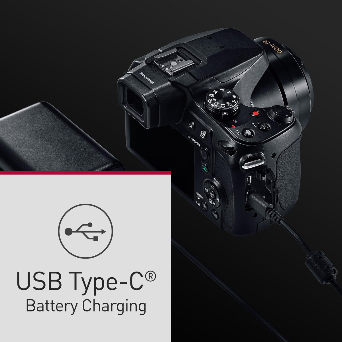 Panasonic LUMIX FZ80D POWER OIS reduces blur at long zoom.