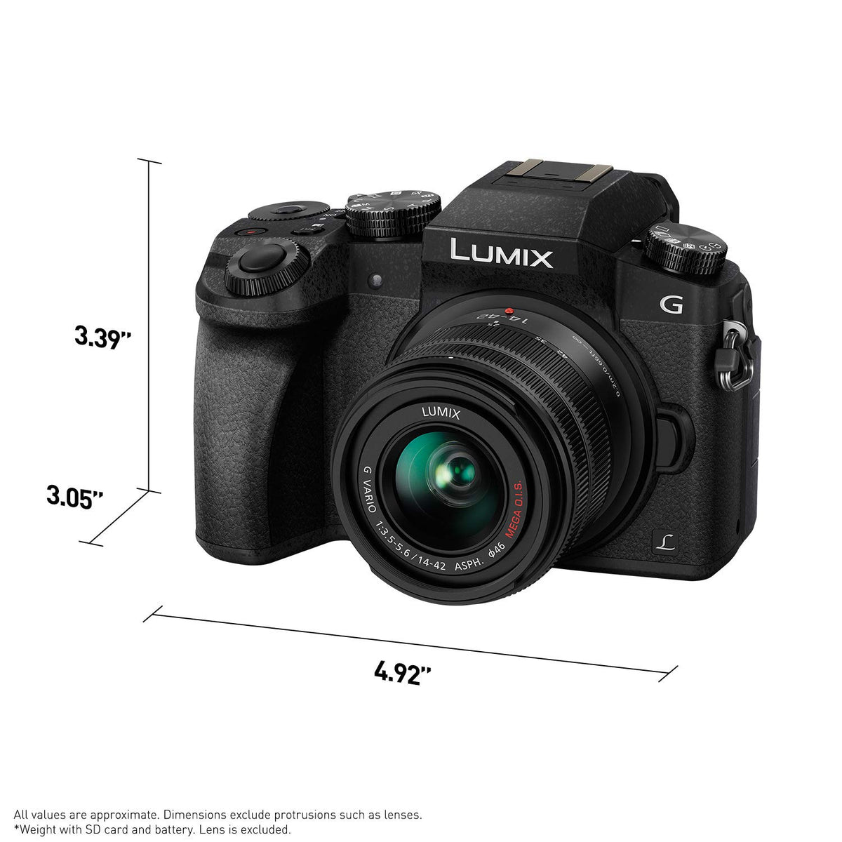 Lumix G7 with 14-42mm lens demonstrates versatile kit for everyday shooting.