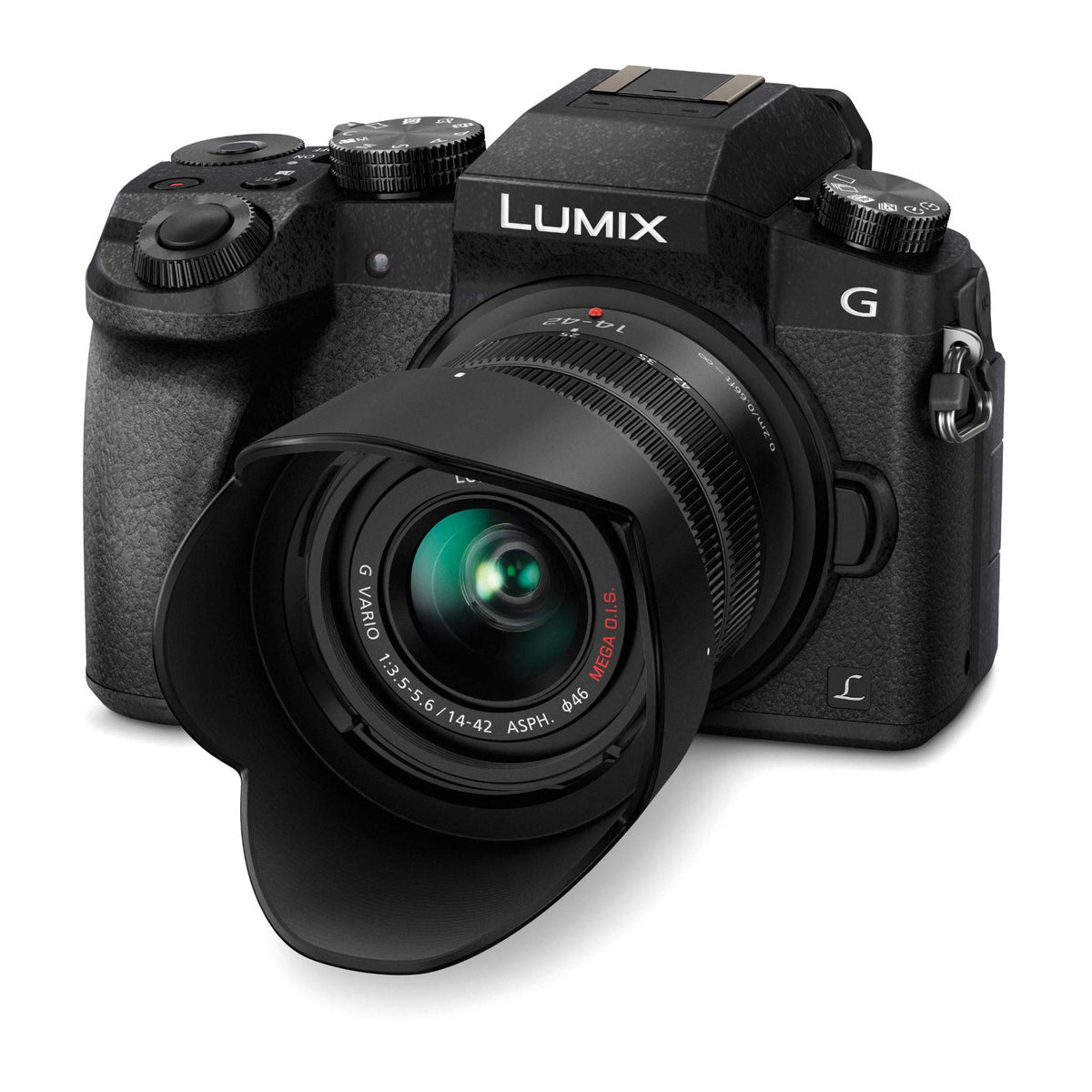 G7 eye viewfinder offers bright framing in direct sunlight.