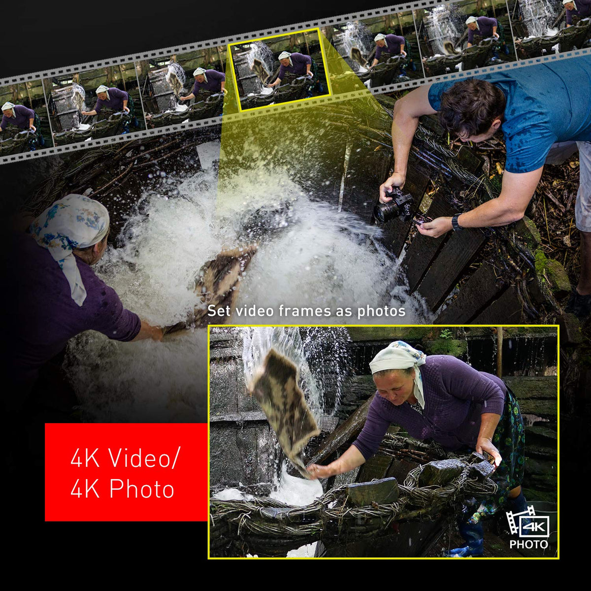 Panasonic LUMIX G85 live viewfinder for accurate framing