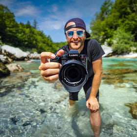 Panasonic LUMIX G9II 4K/120p video for dramatic slow motion.
