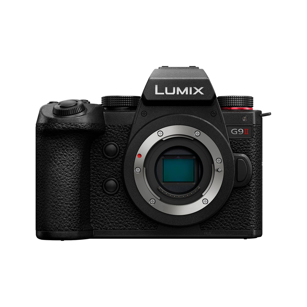 Panasonic LUMIX G9II body for versatile, on-the-go photography.