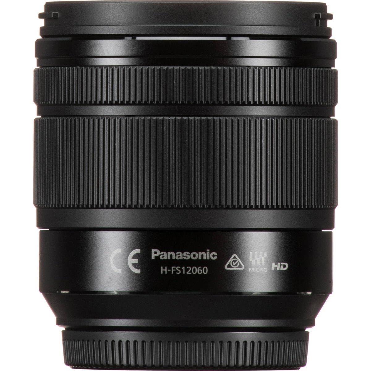 Panasonic LUMIX lens shown mounted on camera for travel photography.