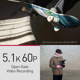 Panasonic LUMIX S1II AFC bursts at 70fps for fast action