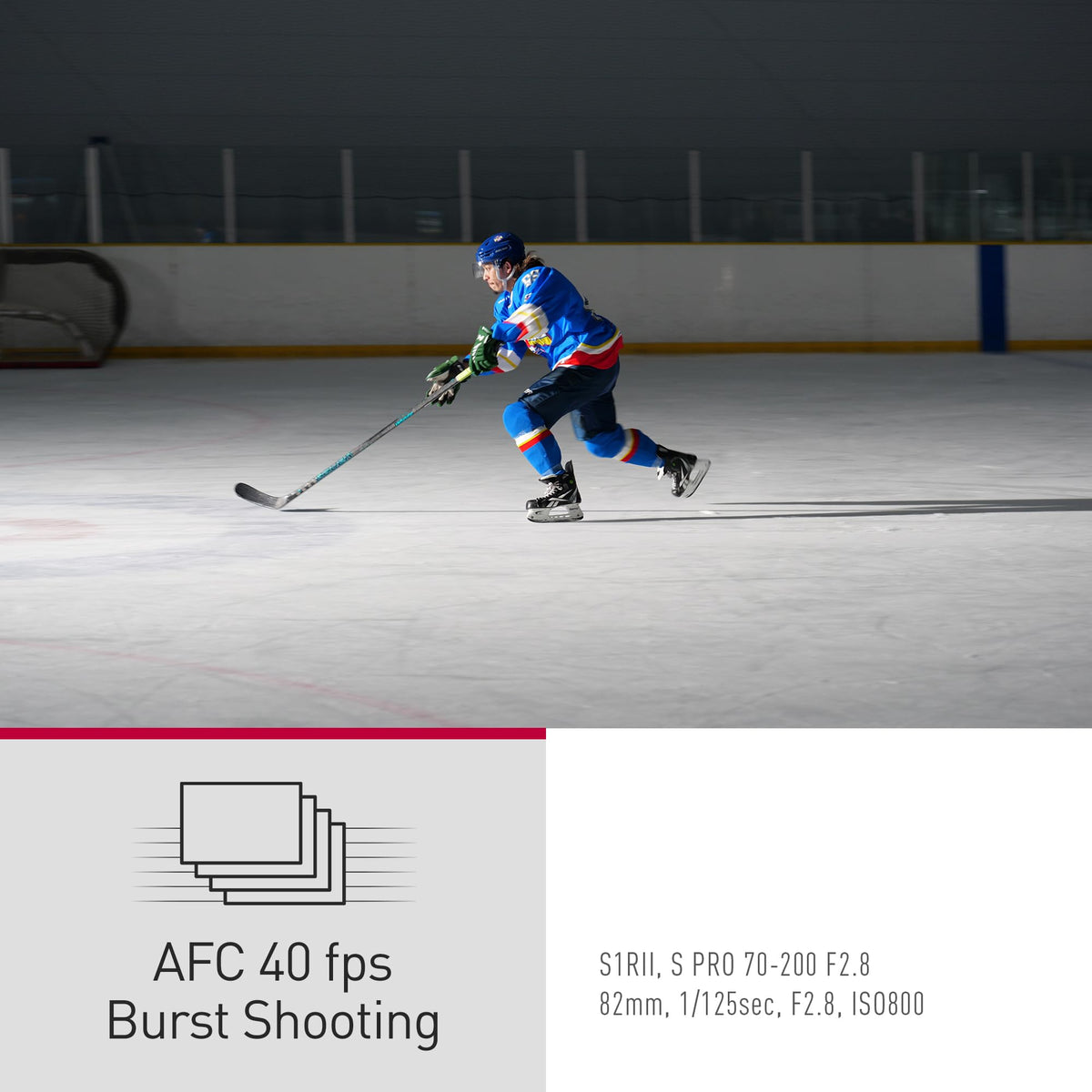 Panasonic LUMIX S1RII False Color view supports exposure decisions during shoots.