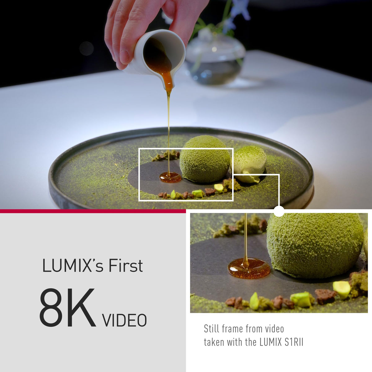 Panasonic LUMIX S1RII LUMIX Flow app streamlines on-set workflow.