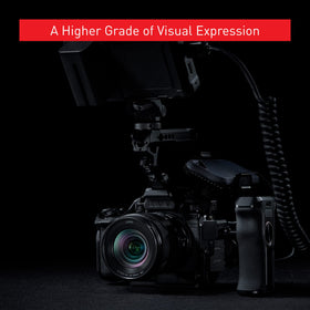 Panasonic LUMIX S5IIX IP streaming setup for live broadcasts.