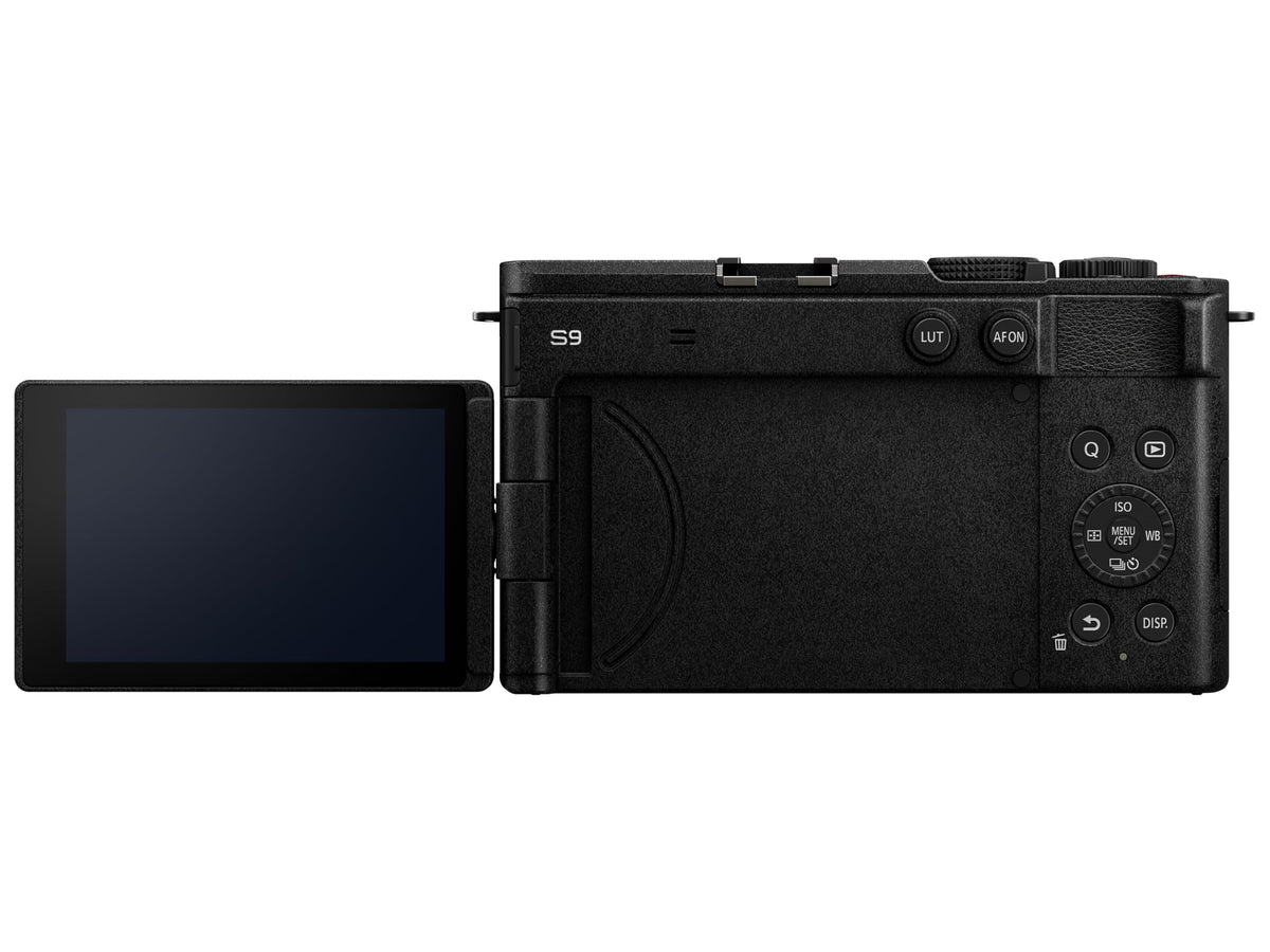 Panasonic LUMIX S9 in-camera Real-Time LUT preview and color grading.