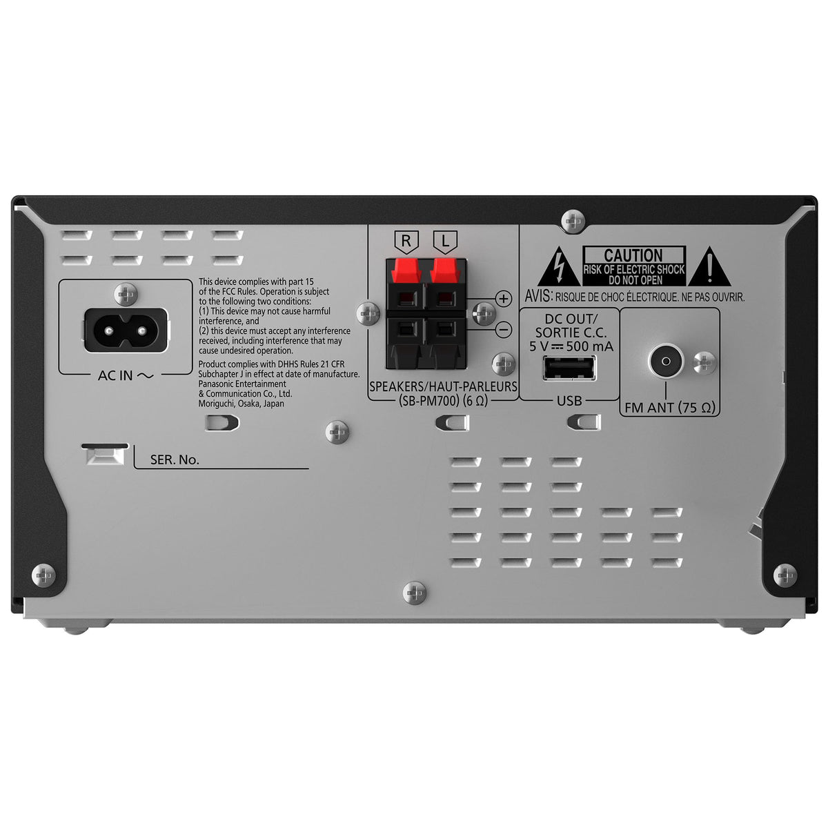 Panasonic PM700 USB playback from a flash drive for portable playlists