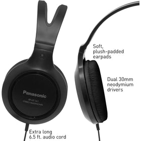 Dual 30mm neodymium drivers deliver balanced bass and crisp highs