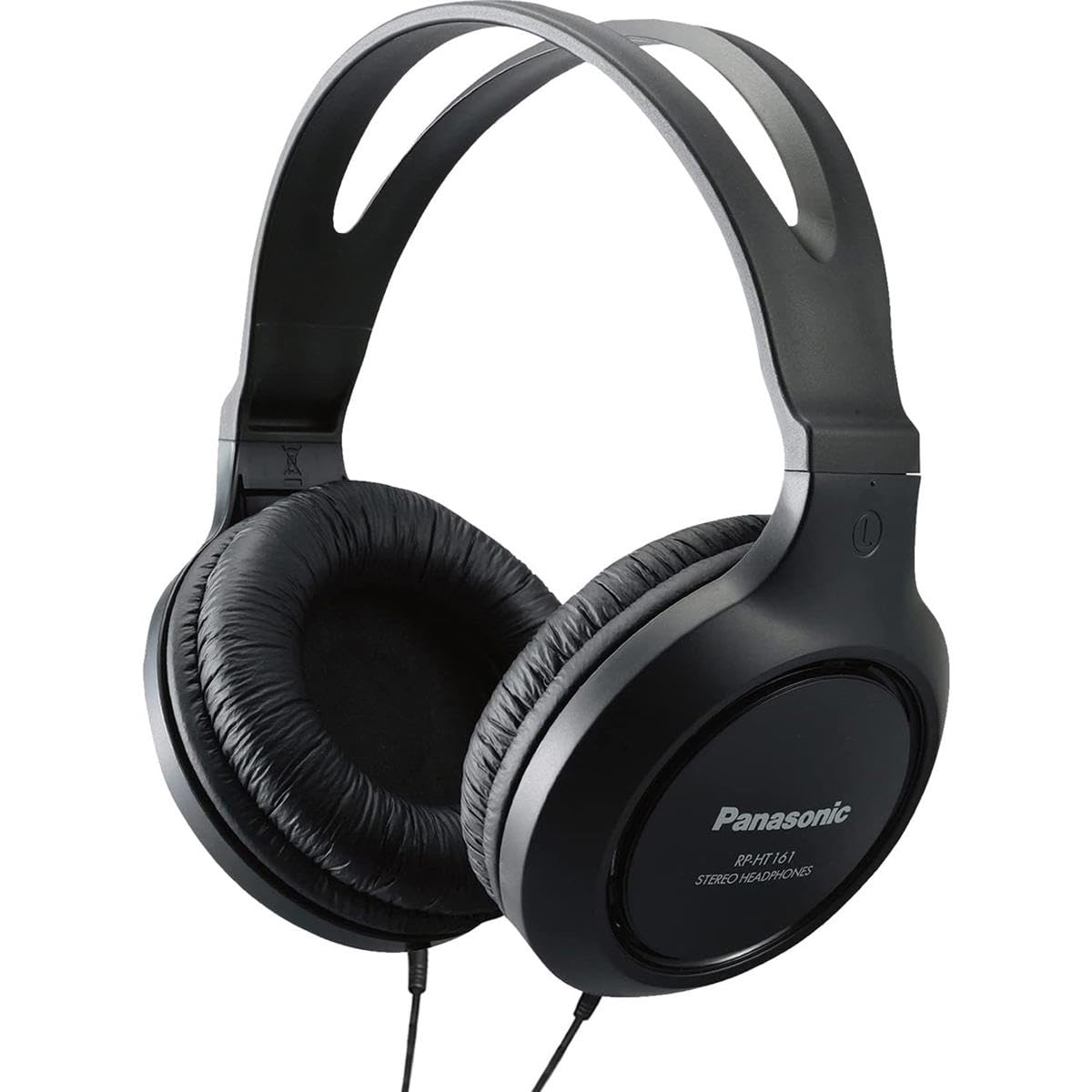 Panasonic RP-HT161-K over-ear headphones for immersive listening with clear sound