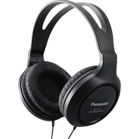 Panasonic RP-HT161-K over-ear headphones for immersive listening with clear sound