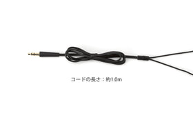 Panasonic RP-HZ47-W white design, compact clip headphones for portable use.