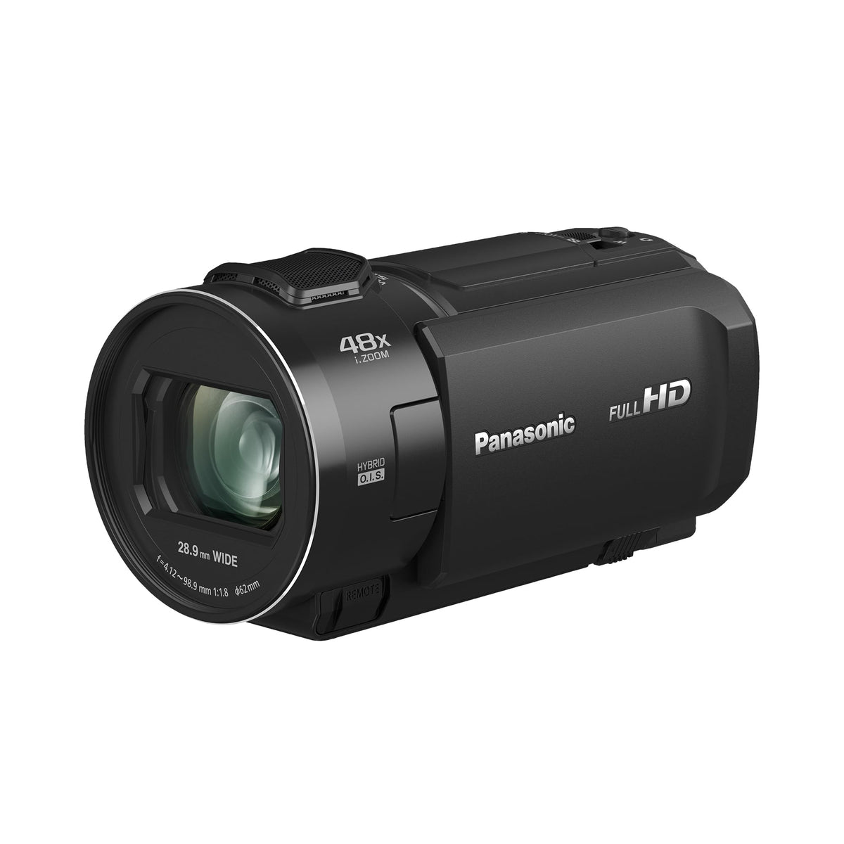 Panasonic V900 with bright F1.8 lens for crisp daylight and dim-light shots.