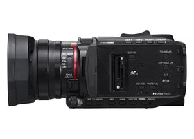 Panasonic X1200 4K 60p recording delivers sharp cinematic detail.