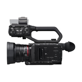 Panasonic X2100 records 4K 59.94p HEVC for high-detail video.