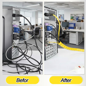 Pangda cable protector sleeve guarding wires against oil and heat