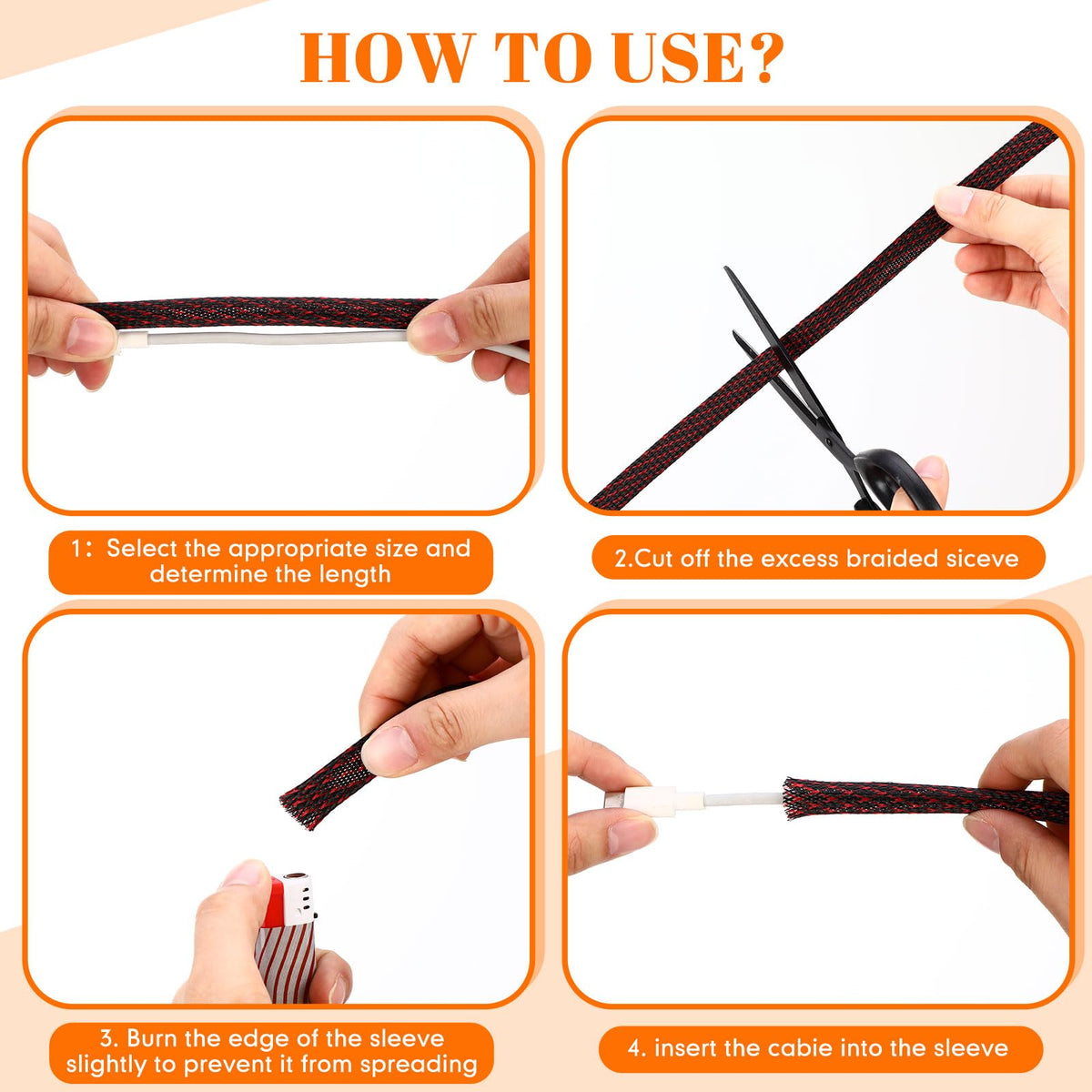Pangda edge-sealing design helps prevent fraying at wrap ends.