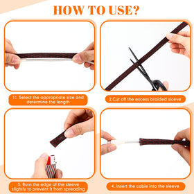 Pangda edge-sealing design helps prevent fraying at wrap ends.