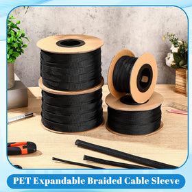 Pangda expandable-diameter sleeve shows flexibility for various cable bundles