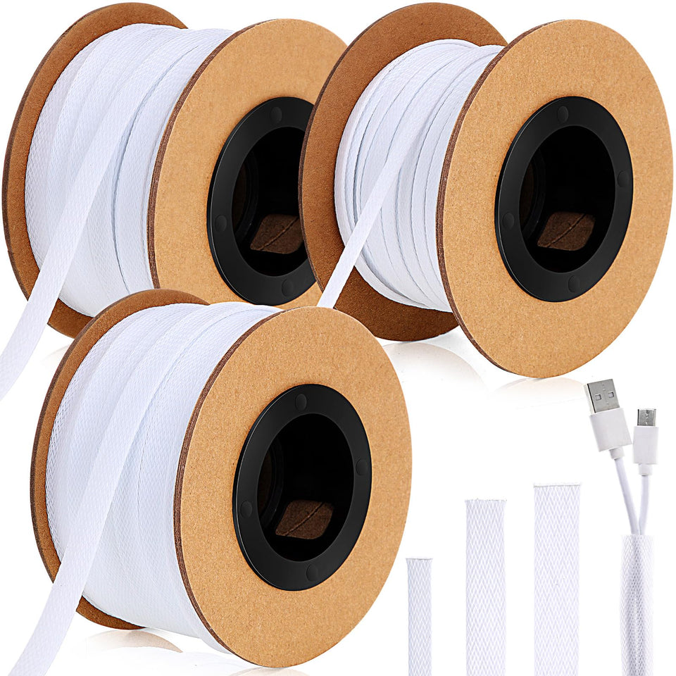 Pangda front packaging showing white braided sleeving and length benefit