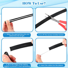 Pangda sealed cut end detail showing heat-sealed finish to prevent fraying and long-term durability benefit