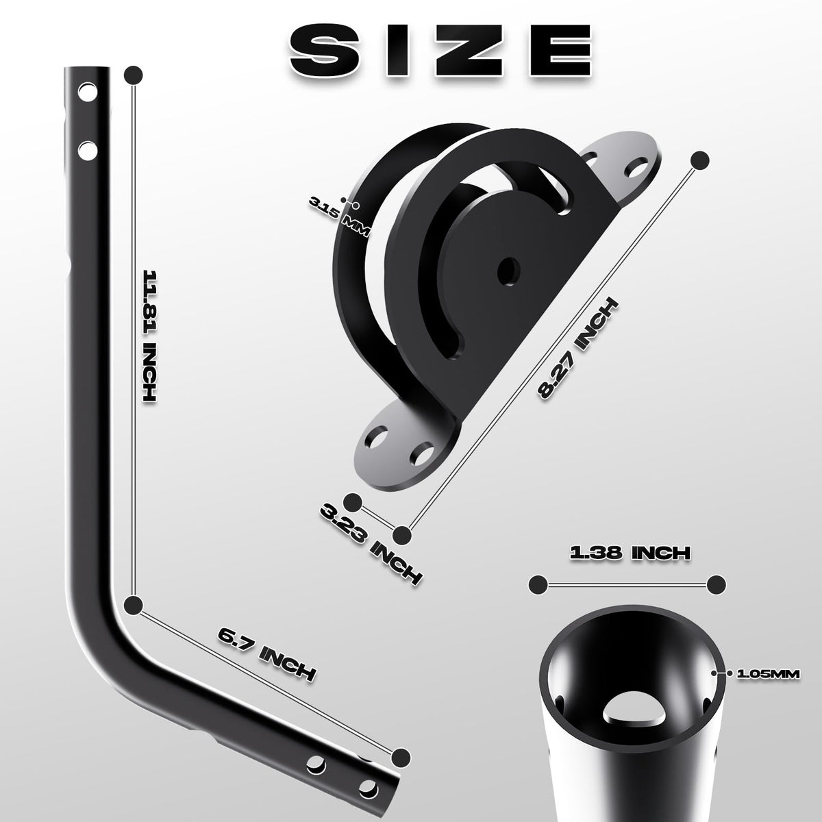 pank-grupp installation hardware and tools laid out for quick assembly