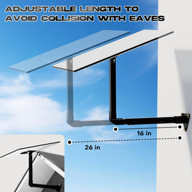 Pank-Grupp heavy-duty aluminum frame offers durable weather-resistant mounting