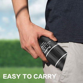 Pankoo monocular uses BAK4 FMC lenses for bright, clear images.