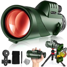 Pankoo monocular front view showing compact design and easy-grip body for portability