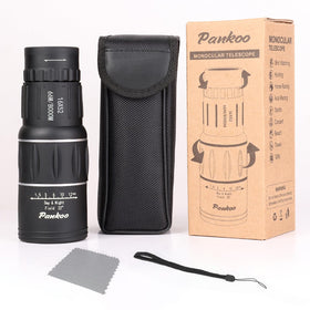 Pankoo monocular used for birdwatching outdoors showing clear distant details benefit