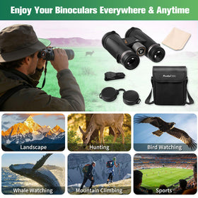 Pankoo outdoor birdwatching lifestyle scene showing distant details clearly