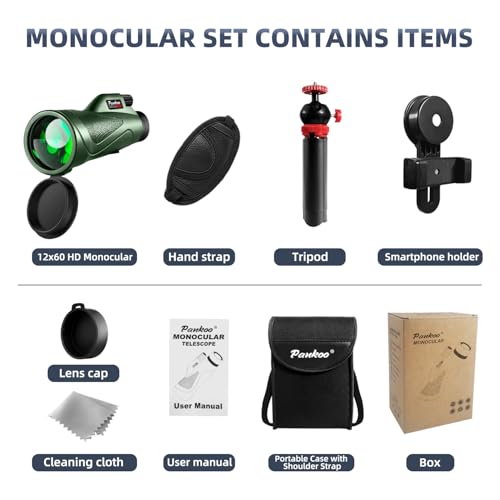 Pankoo monocular in outdoor birdwatching scene offering clear nature observation benefits