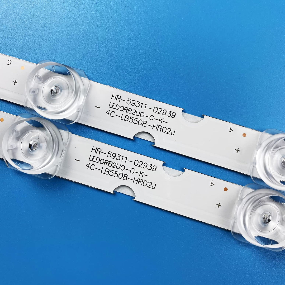 PANMILED backlight strip 55D6 kit provides complete edge-to-edge glow.