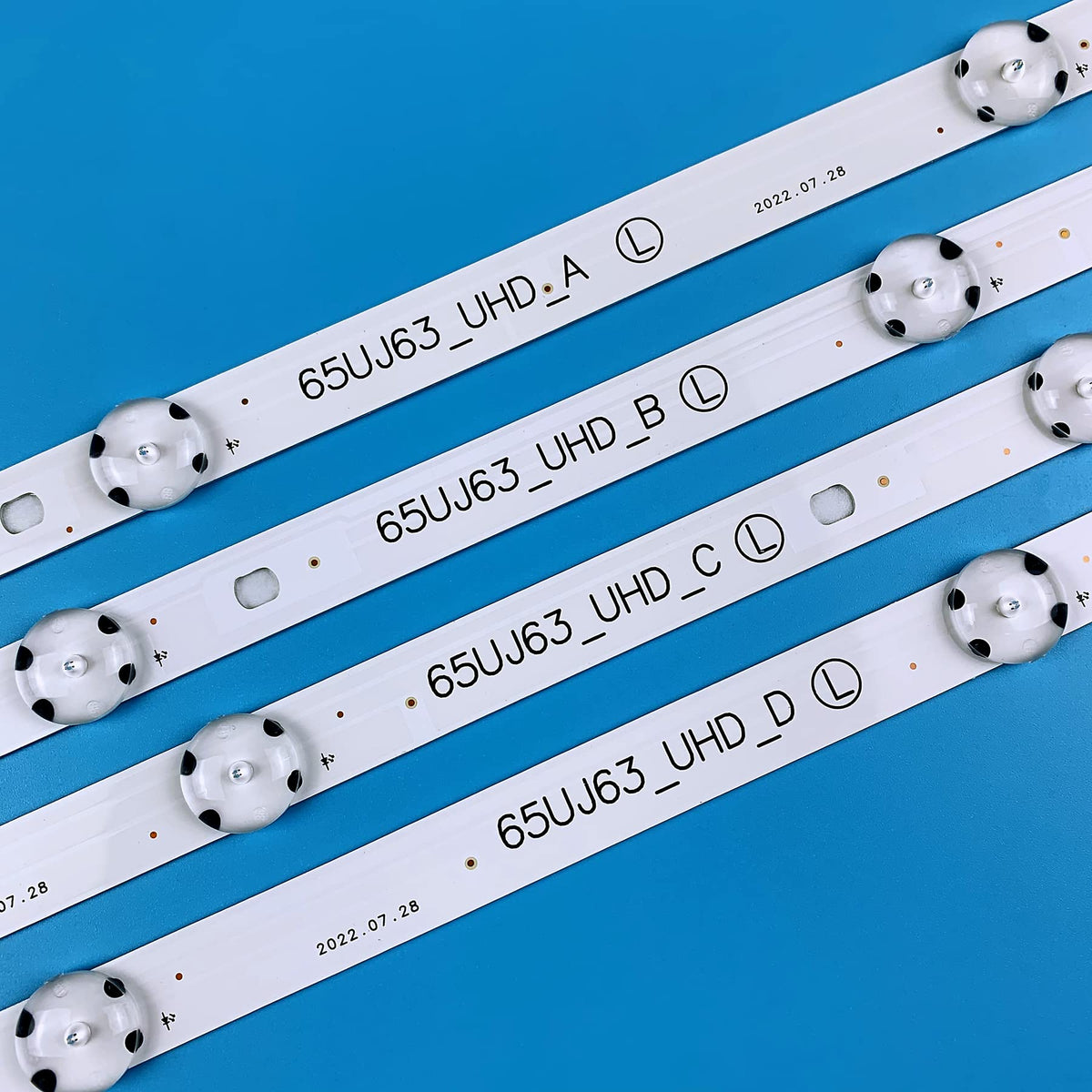 PANMILED close-up of LED beads and PCB offering clear solder detail for fit verification