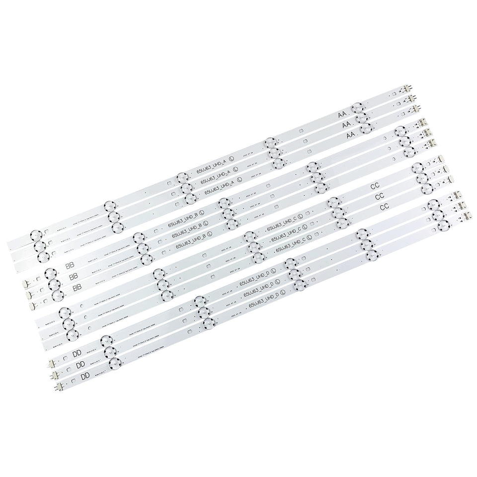 PANMILED front packaging showing 12-piece LG 65 replacement kit and compatibility benefit