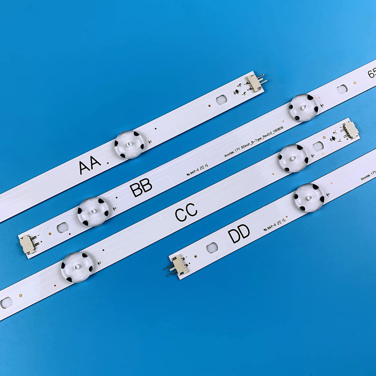 PANMILED strips beside ruler to show 52.36-inch combined length for accurate sizing