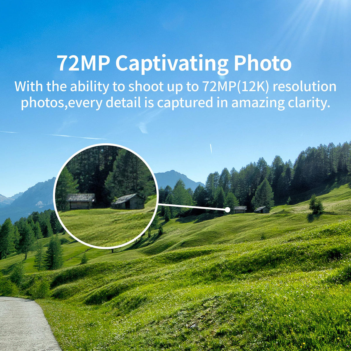 PANOX V2 dual-lens setup captures complete 360-degree scenes.