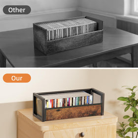 PAPAGIFTREE Fabric finish and metal frame blend with retro decor