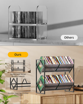 PAPAGIFTREE styled in living room demonstrating decorative display and storage