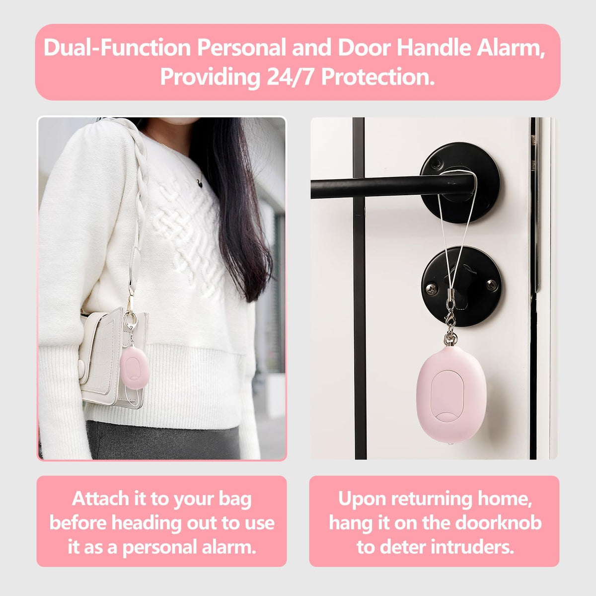 PAPASAFETY jeweled self-defense design blends style with safety.
